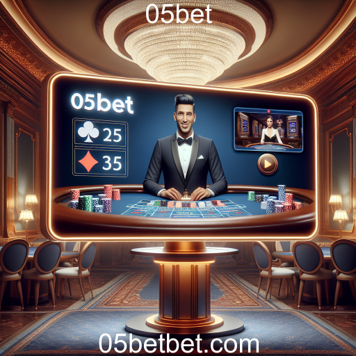 Experimente a Emoção do Cassino ao Vivo na 05bet